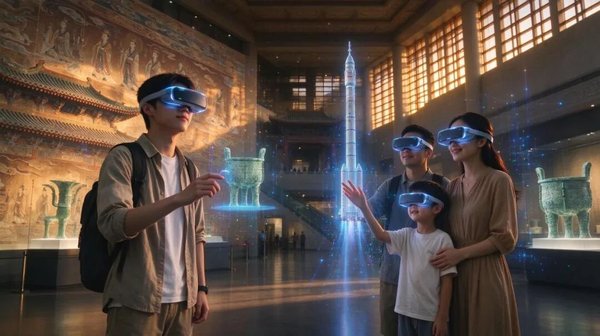 国家文件点名—“科技兴商”走进文旅，AI+XR文旅实践案例